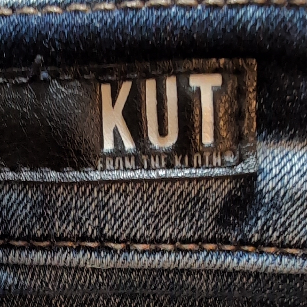 Kut from the Kloth High Rise Blue Jeans - Picture 4 of 5